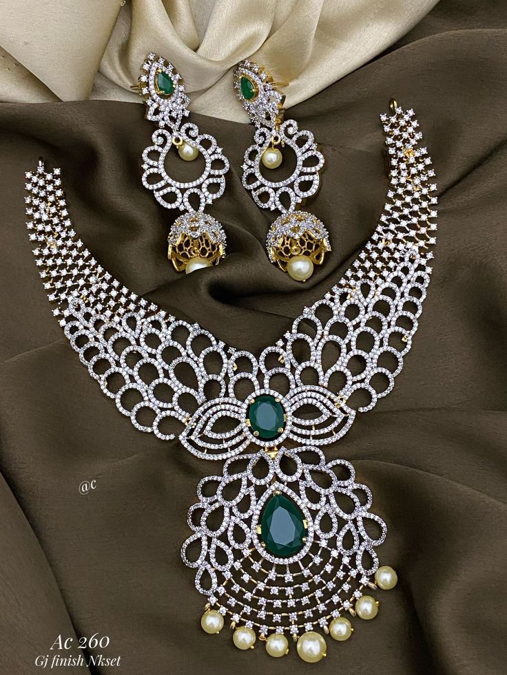Casstone Super Designer American Diamond Necklace