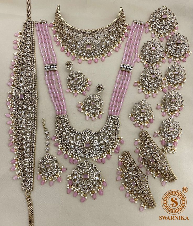 Allure Jewellery Combo Set With Stone Work
