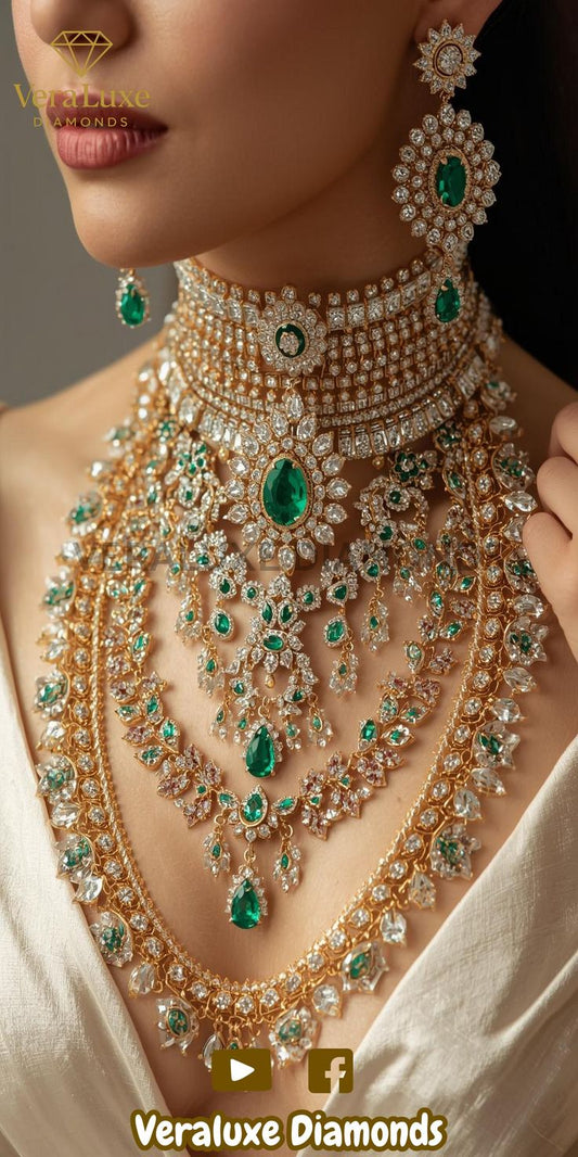 Modern Designer Bridal Jewellery set