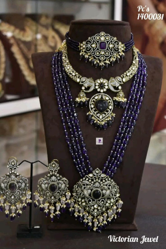 Kashavi Super Stone and Beads Set For You Combo